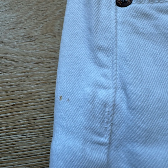 Agolde Riley white cropped jeans size 25 price firm - Picture 9 of 10